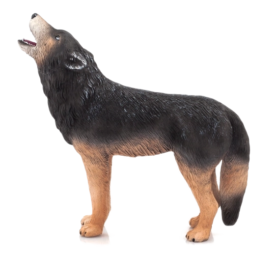 Howling Wolf Figurine