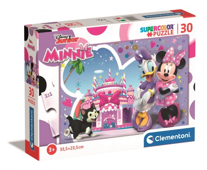 Minnie Mouse Birthday Cake 30 Piece Puzzle