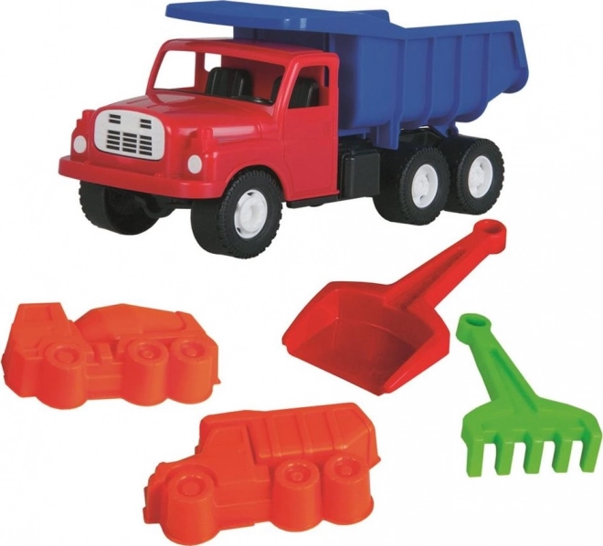 Dino Tatra 148 Toy Truck Blue and Red with Sand Set