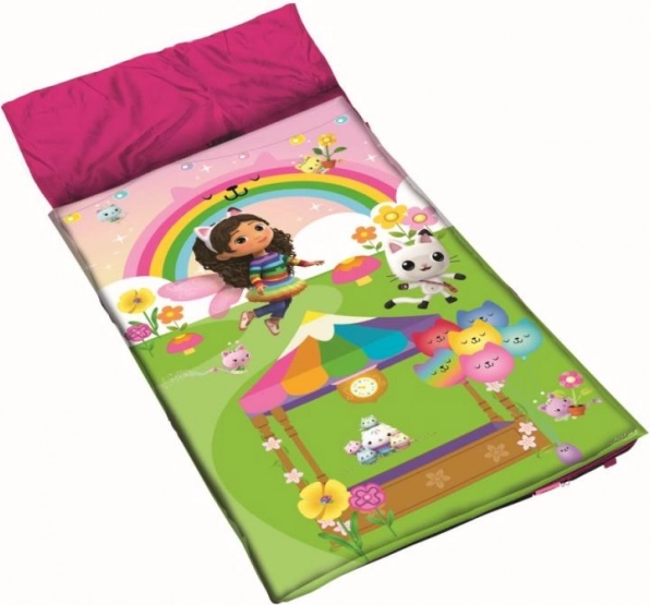 Sacco a pelo per bambini GABBY’S DOLLHOUSE 140 × 60 cm