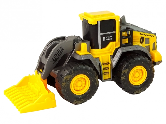 Yellow Construction Vehicle Set - 3 Models