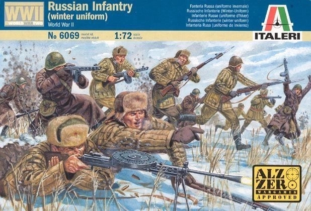 Russian Infantry Toy Soldiers