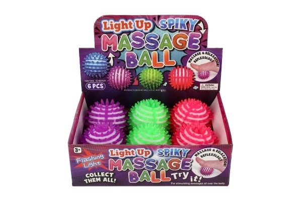 Massage Stress Relief Ball with Light