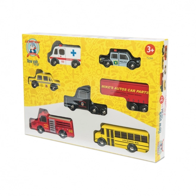 Le Toy Van Iconic New York Vehicle Set