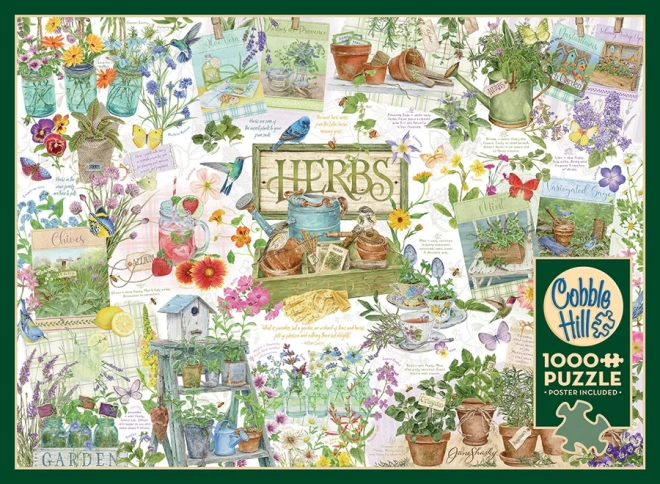 Cobble Hill Garden Puzzle 1000 Pieces