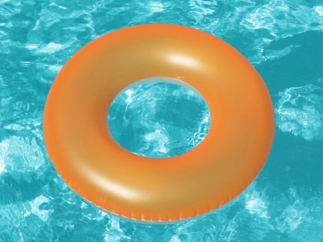 Bestway Frosted Neon Swim Ring – orange