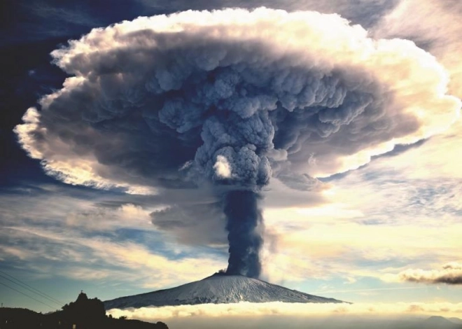 Volcano Etna Jigsaw Puzzle