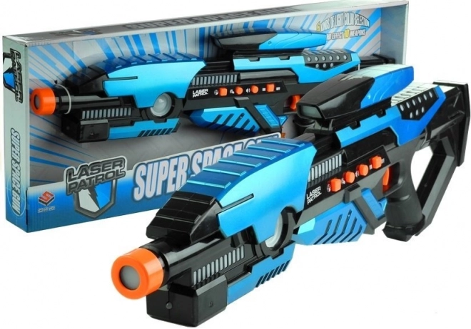 Space Blaster with LED Lights and Sounds