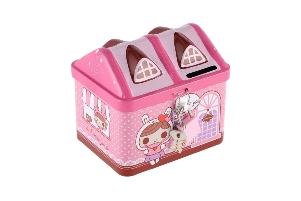 Tin House Piggy Bank