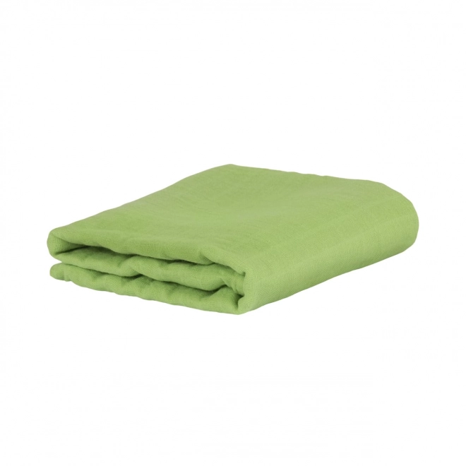 Tommy Lise Cotton Muslin Swaddle Opaline Green