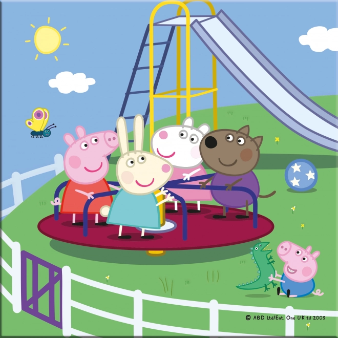 Peppa Pig Holiday Puzzle Set