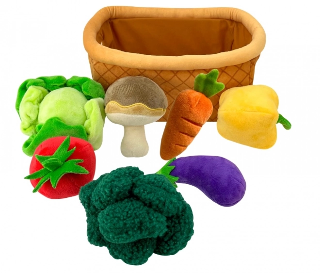 Magic Baby Vegetable Basket Plush Toy