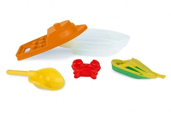 Boat and Sand Set – Orange