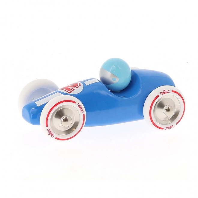 Vilac Racing Car Blue with White Wheels