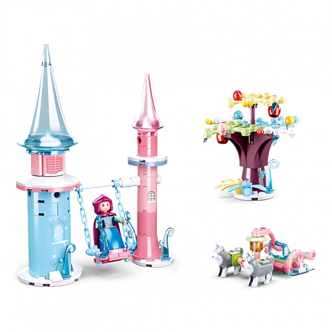 Winter Fairies Playground Set with Swing