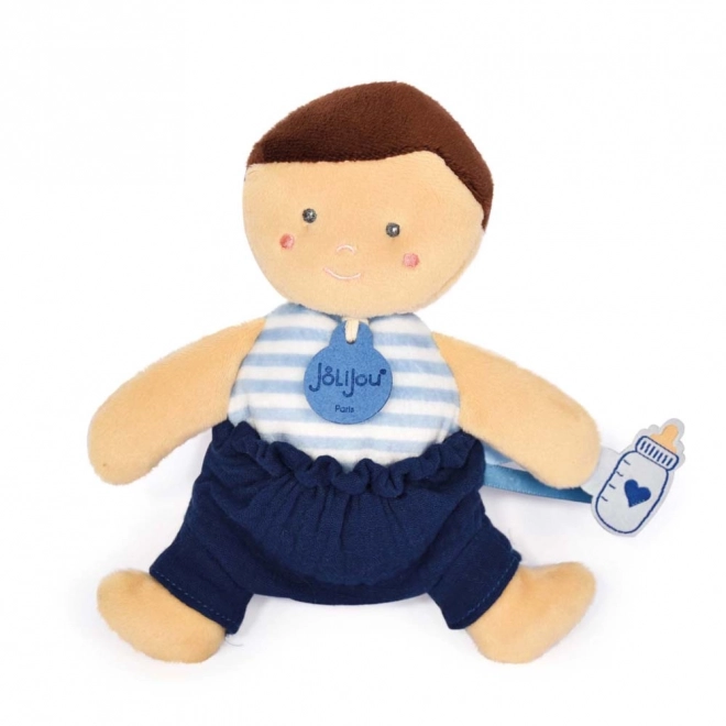 Doudou Cuddly Baby Doll 18 cm Blue