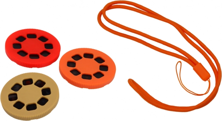 Set z barvnimi diski