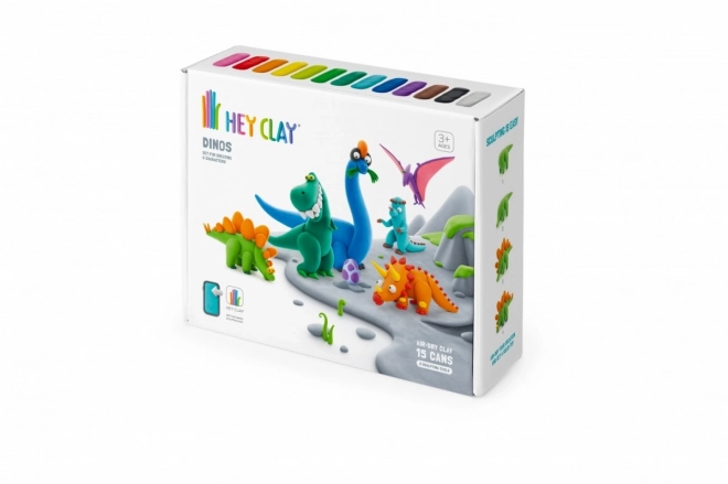 Hey Clay Dinosaur Set