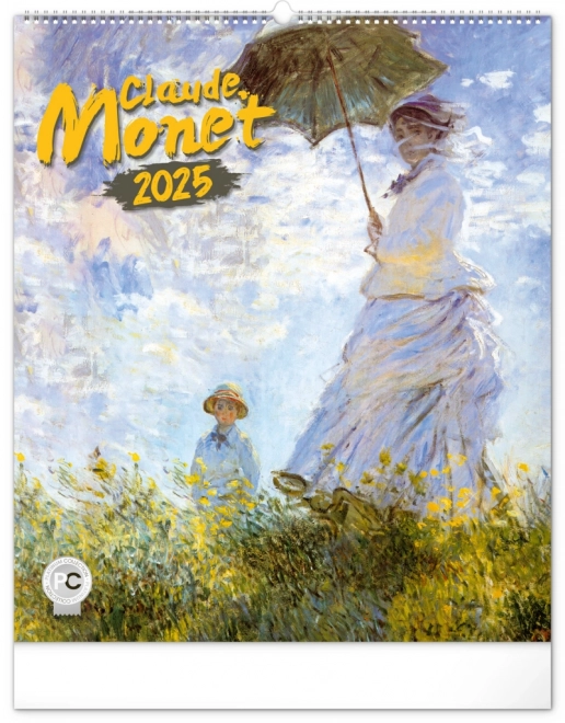 Wall Calendar Claude Monet 2025