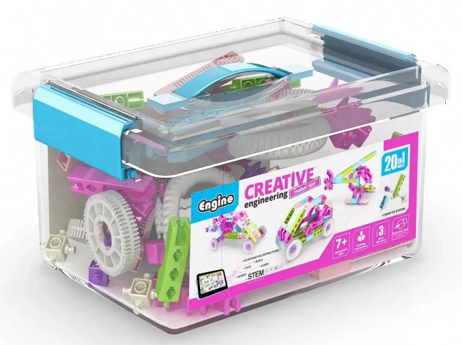 Engino Maker Girl 20-in-1 Construction Set