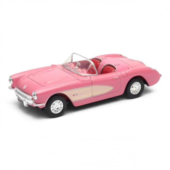 Chevrolet Corvette Convertible Model Car - Pink