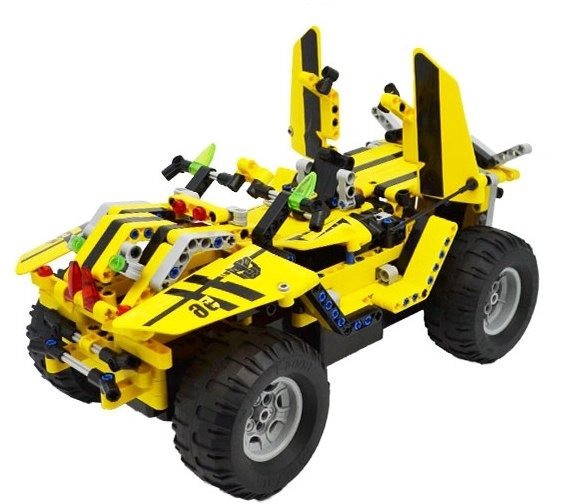 Remote Controlled Technical Building Blocks Off-Road Vehicle CaDA 2-in-1 for Kids 6+