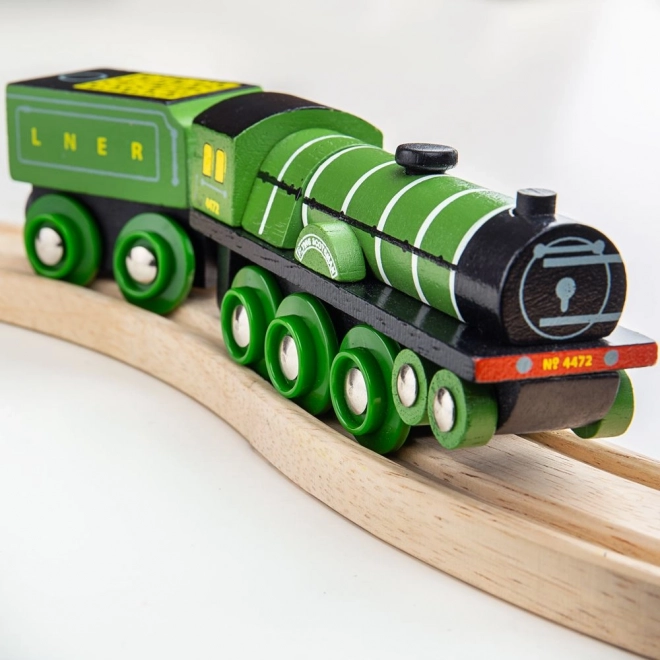 Bigjigs Rail Wooden Replica Locomotive Flying Scotsman