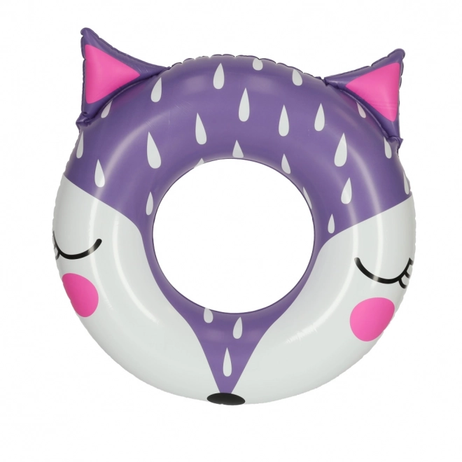 Inflatable Swimming Ring Fox Design 80cm