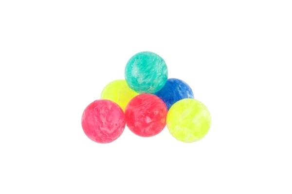 Marbled Bouncing Balls Set - 6 Pieces