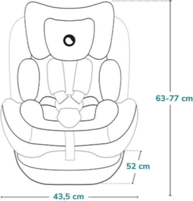 Lionelo Car Seat Bastiaan One Pink Rose