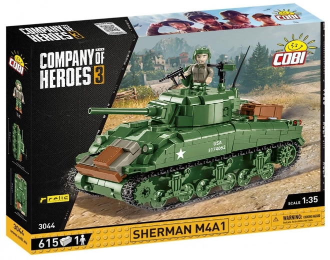 Sherman M4A1 Tank Model Kit