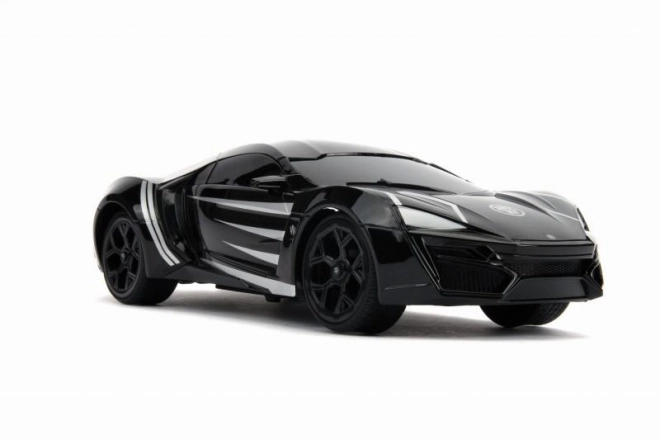 Marvel Black Panther RC Lykan HyperSport Car