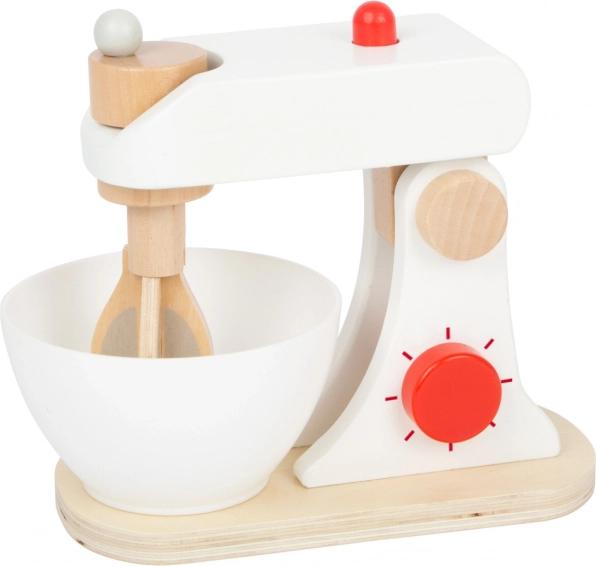Mixer with rotating whisk