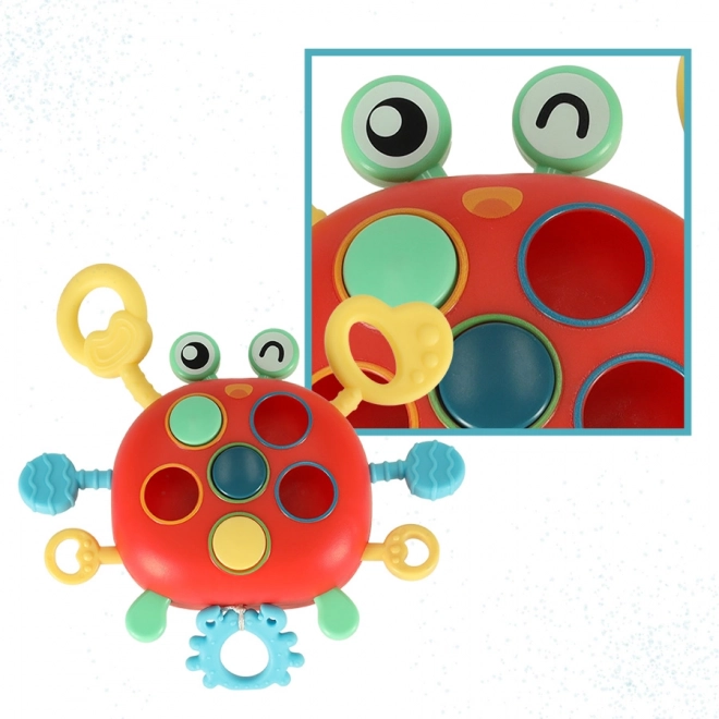 Sensory Montessori Crab Teether