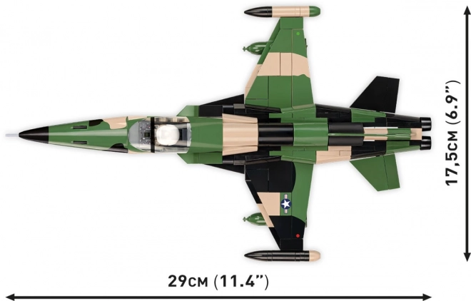 Northrop F-5A Freedom Fighter Building Blocks Set