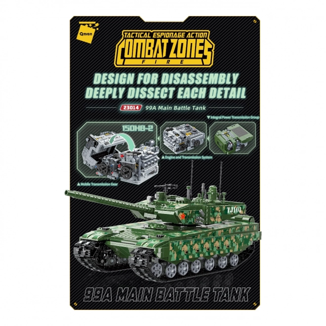 Qman Battle Zone Main Combat Tank