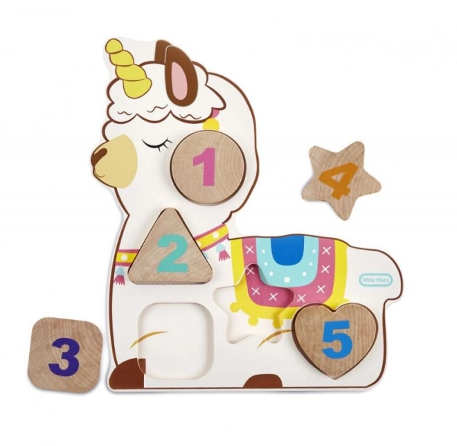 Little Tikes Wooden Critters Number Puzzle