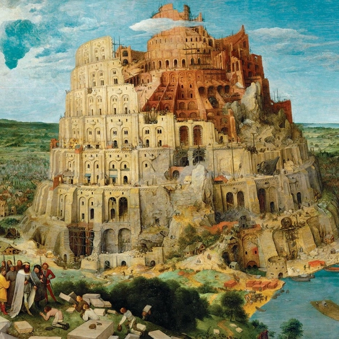 Puzzle Torre di Babele 1000 pezzi
