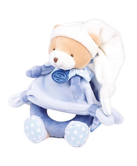 Doudou Gift Set - Plush Teddy Bear Rattle