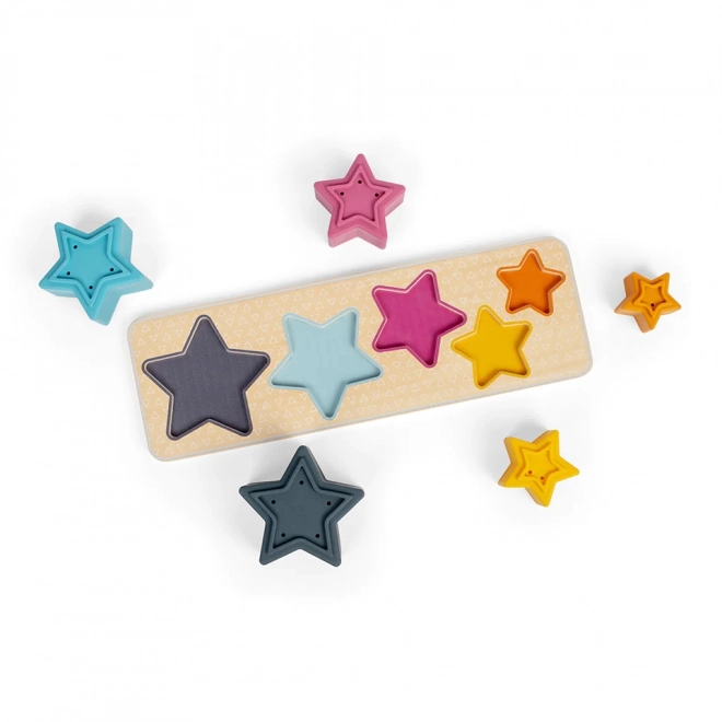 Interactive Stacking and Bath Puzzle Stars