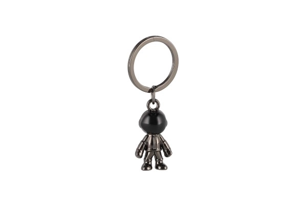 Astronaut Metal Keychain