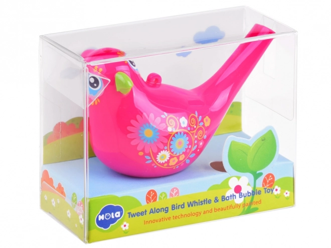 Colorful Whistling Water Bird – pink