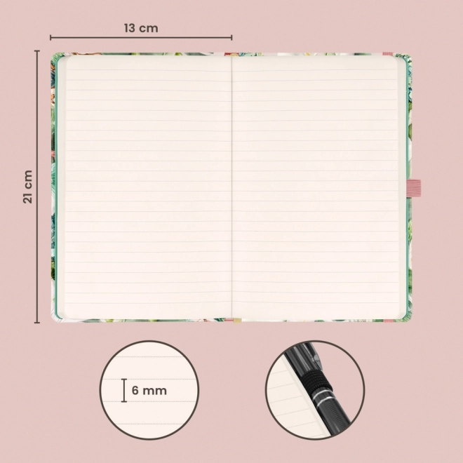 Classic Lined Notebook with Elastic Closure