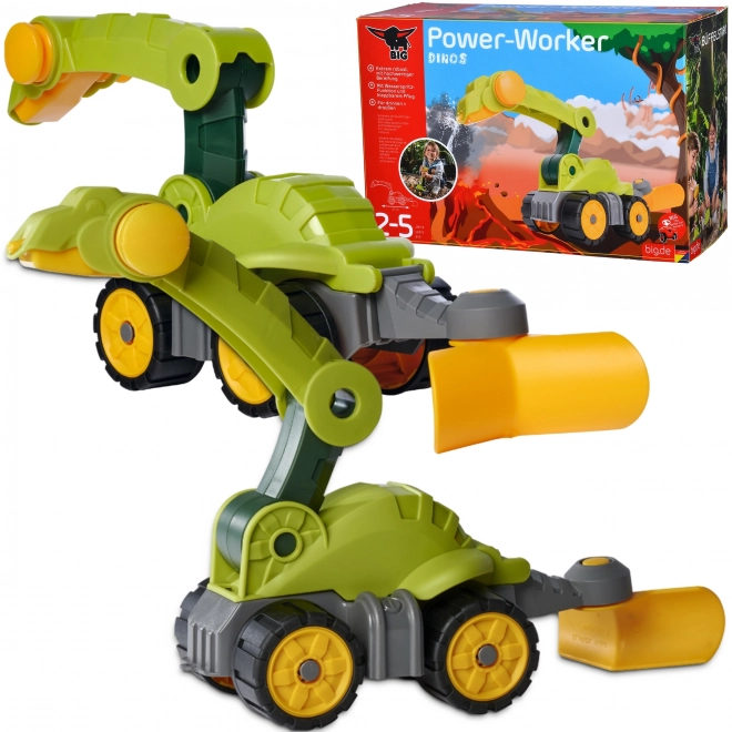 Dinosaur Sprinkler Bulldozer Toy