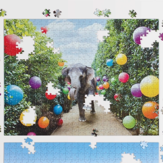 Gray Malin Double-Sided Puzzle - In the Park - 500 Pieces