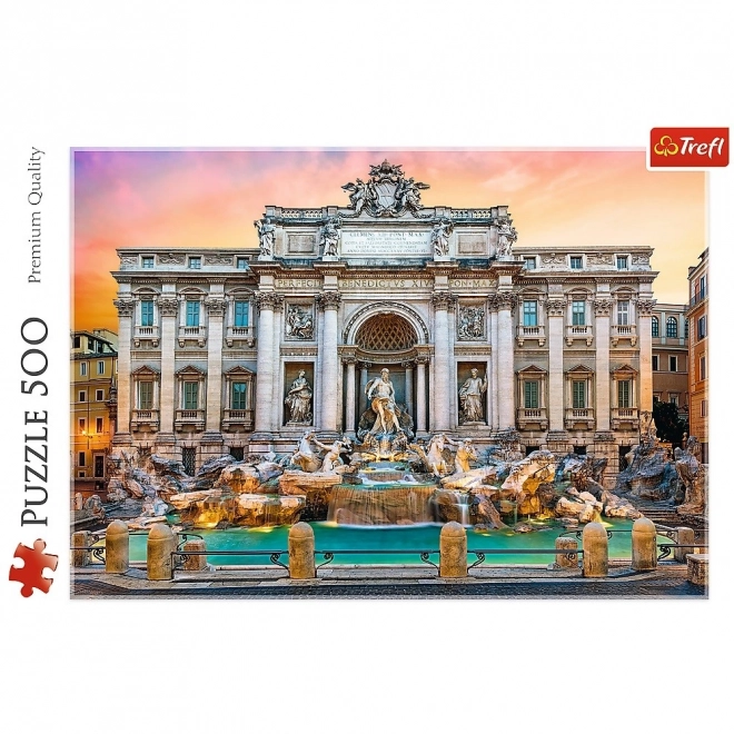 Trefl Puzzle Trevi Fountain, Italy 500 Pieces