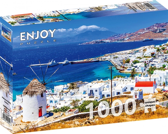 Enjoy Puzzle Mykonos Island Greece 1000 Pieces