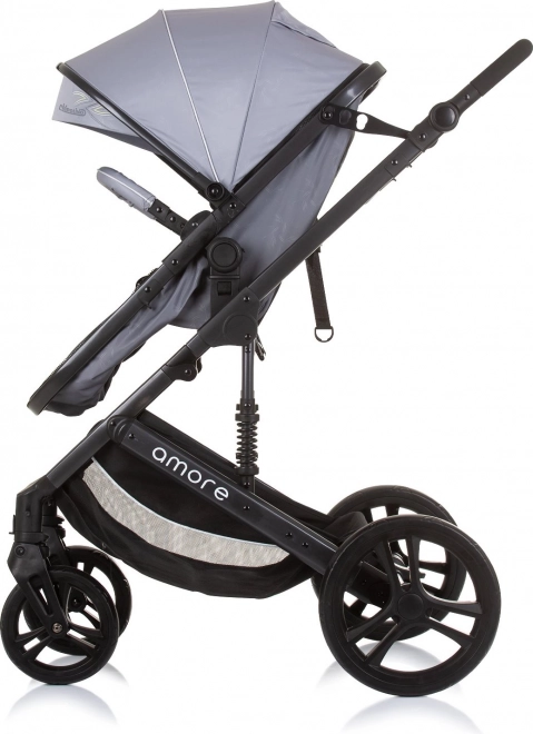 Chipolino stroller Amore 2-in-1 Jungle – Ash Grey