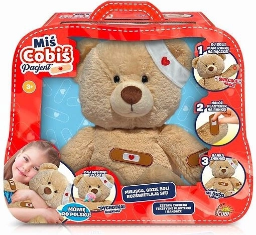 Cobis Patient Mascot Teddy Bear