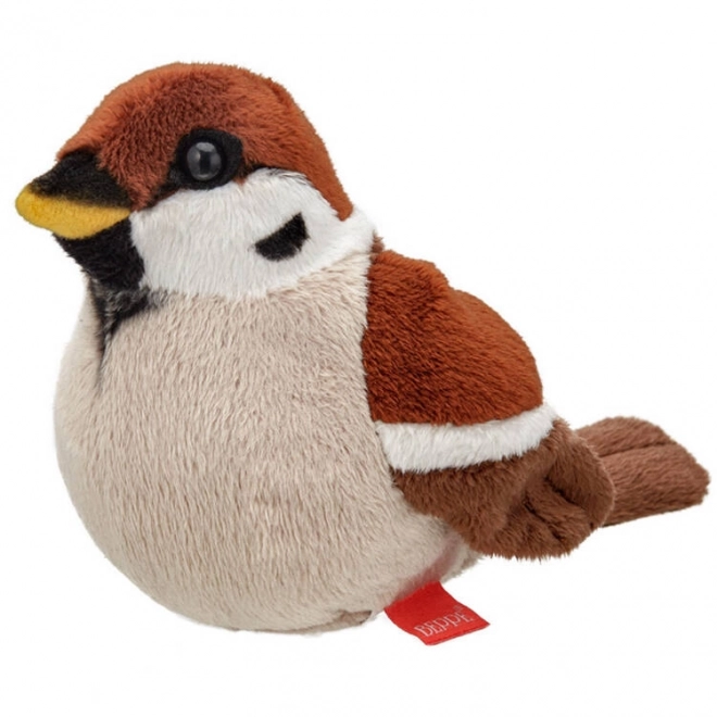 Stuffed Sparrow Toy 13 cm